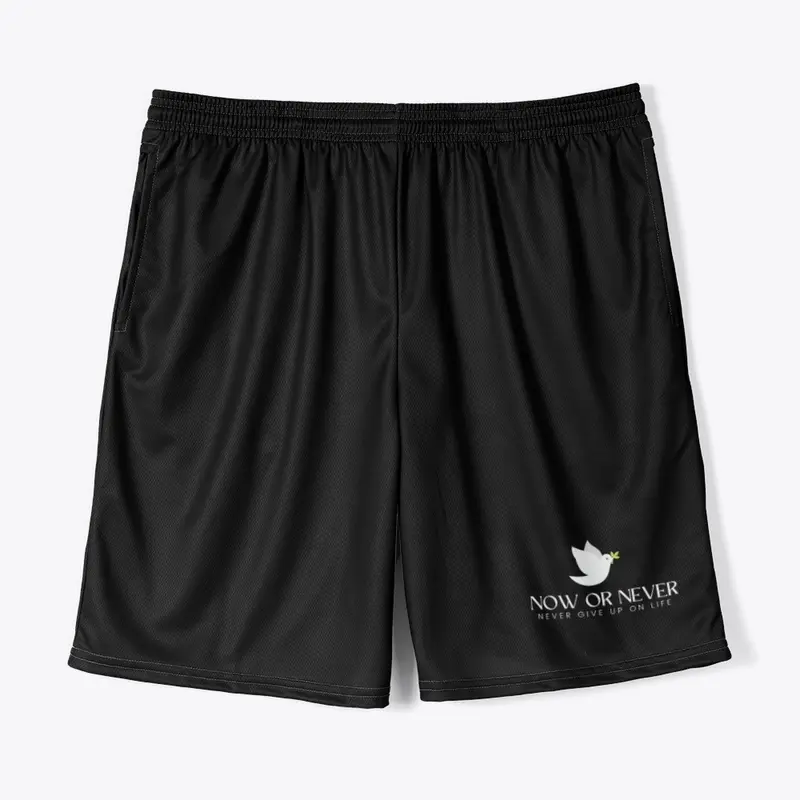 Now Or Never Man jersey shorts