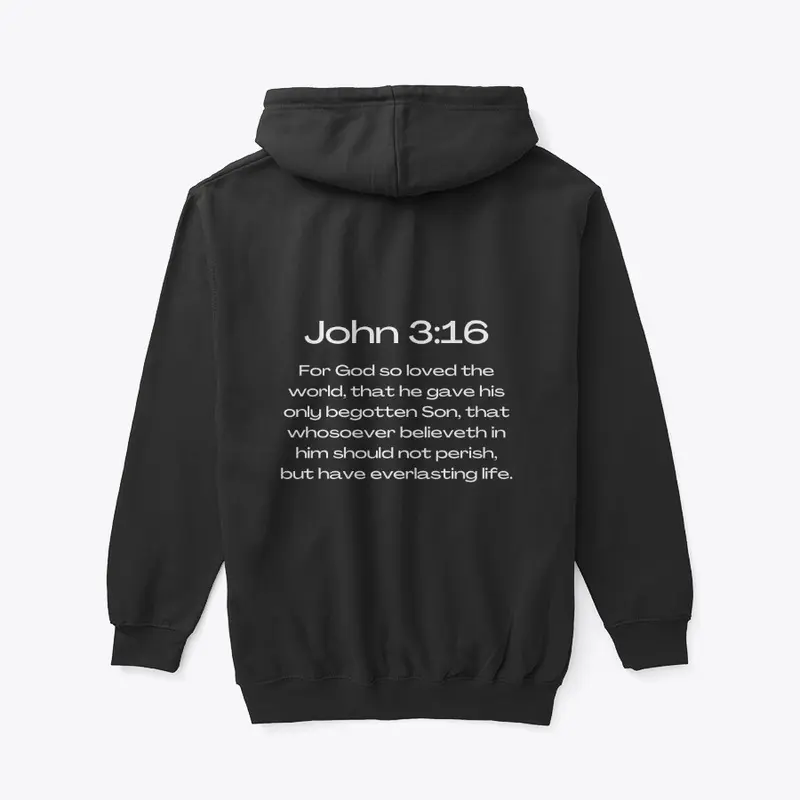 Now or Never John 3:16 zip hoodie